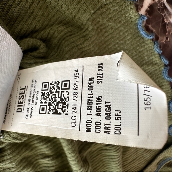 DIESEL CROPPED CARDIGAN - Picture 5 of 7